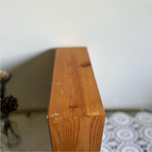 Vintage Wood Shadow Box Seeds Dried Flowers Box - Picture 5 of 7